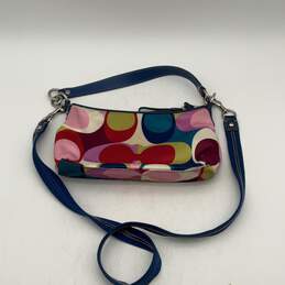 Coach Womens Multicolor Adjustable Detachable Strap Zipper Crossbody Bag Purse alternative image