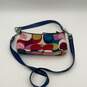 Coach Womens Multicolor Adjustable Detachable Strap Zipper Crossbody Bag Purse image number 2