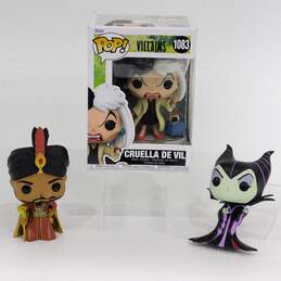 Funko Pop Disney Villains 542 Jafar, 784 Maleficent, and 1083 Cruella De Vil (3)