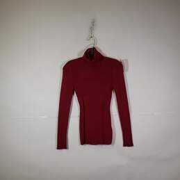 NWT Womens Knitted Long Sleeve Turtle Neck Pullover Sweater Size XS