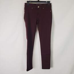 DL1961 Women Emma Maroon Jeans Sz 25