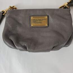 Marc by Marc Jacobs Leather Classic Q Percy Crossbody Taupe alternative image