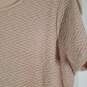 Womens Short Sleeve Round Neck Casual Pullover T-Shirt Size PXL image number 3