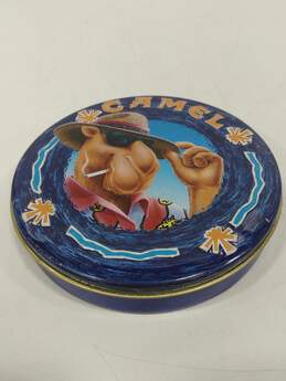 Vintage 1994 Joe Camel & Friends Promotional Metal And Cork Drink Coasters Set alternative image