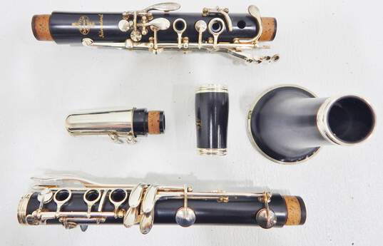 Buffet Crampon & Cie. Brand International Model Wooden B Flat Clarinet w/ Case and Accessories image number 3