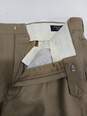 Men's Dark Brown Suit Pants Size 32R image number 3