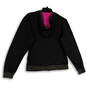 Womens Gray Purple Long Sleeve Regular Fit Pockets Full-Zip Hoodie Size XL image number 2