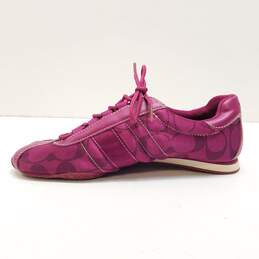 Coach Women's Kirby Q999 Magenta Sneakers Size 6 alternative image