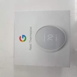 Google Nest Thermostat - Smart Programmable Wi-Fi Thermostat - Snow G4CVZ