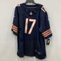 NWT Nike Mens Blue Orange Chicago Bears Alshon Jeffery #17 Football Jersey Sz 52 image number 1