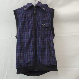 Burton Vest Starr Flannel Wash Vest Size XL