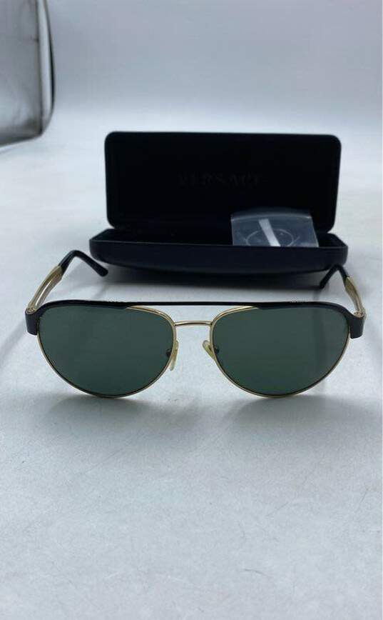 Versace Green Sunglasses - Size One Size image number 2