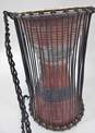 Meinl Brand 8 Inch African Wood Large Talking Drum w/ Carrying Handle image number 1