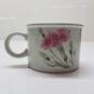 Vintage 4pc. Midwinter England Stonehenge Invitation Carnation Floral Mug Set image number 3