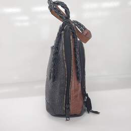 James Culver Handmade Mixed Leather Handbag Made in Tubac, Arizona alternative image