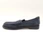 COACH G1128 Navy Blue Suede Slip On Penny Loafers Shoes Men's Size 10.5 D image number 2