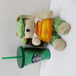 Starbucks Bearista Bear Golf and Cup set of 2