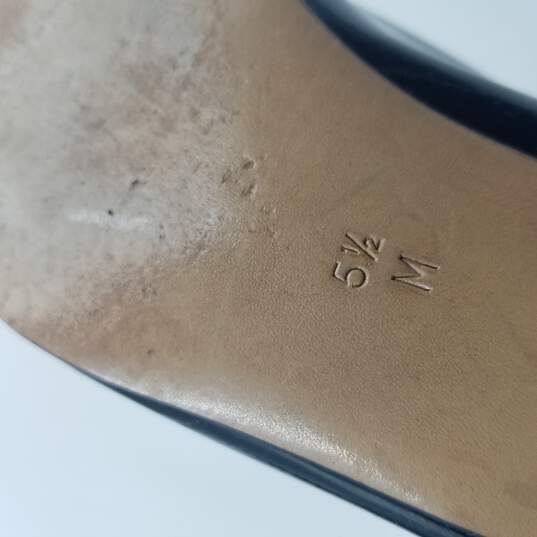 Bally Bow Leather Pump Women's Sz 5.5M Black image number 7