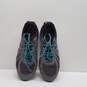 Asics Frequent Trail Gray Aqua Athletic Shoes Women's Size 10 image number 6