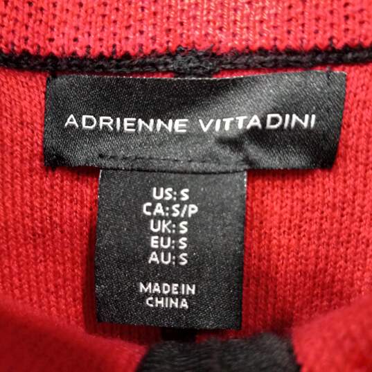 Women's Red Adrienne Vittadini Jacket Size Small image number 4