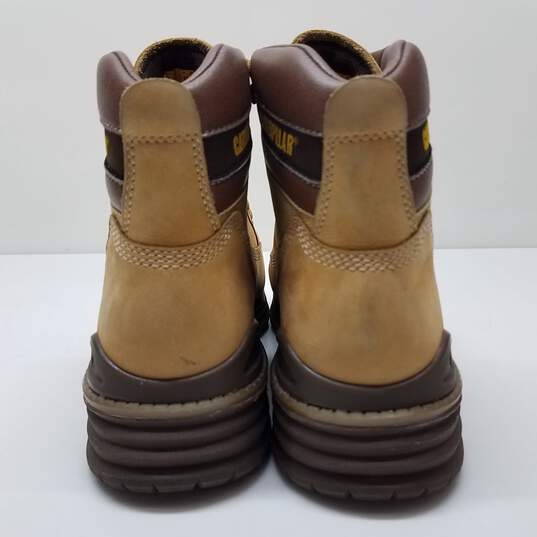 Caterpillar Baseplate Work Boot Wheat/Brown Size 11 image number 4