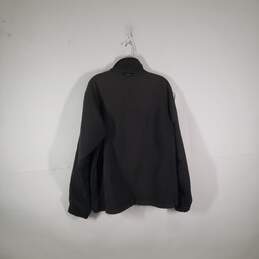 Mens Mock Neck Long Sleeve Full-Zip Windbreaker Jacket Size Large alternative image