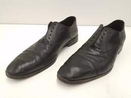 Bruno Magli Caymen Black Leather Oxfords Men's Size 10