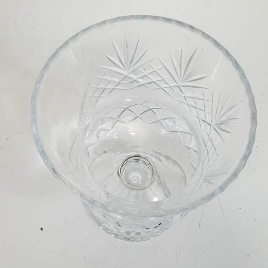 Coca Cola 2023 10 inch High Crystal Glass Trophy Vase image number 6
