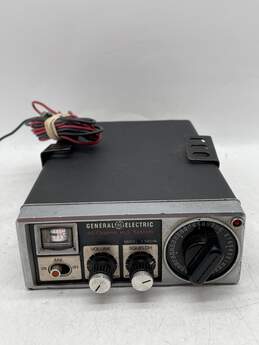 Vintage General Electric Citizen Band 3-5801A Black Transceiver E-0541785-G