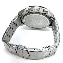 Designer Invicta 1203 Silver-Tone Chronograph Round Analog Wristwatch alternative image