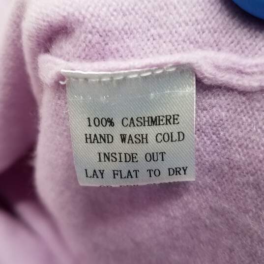 Lingua Franca Lavender Button Up Cardigan Sweater image number 5