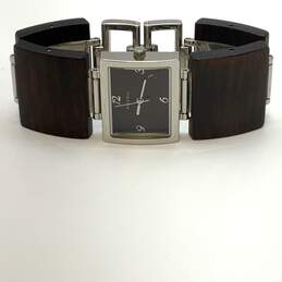 Designer Fossil ES-1540 Stainless Steel Square Dial Quartz Analog Wristwatch alternative image