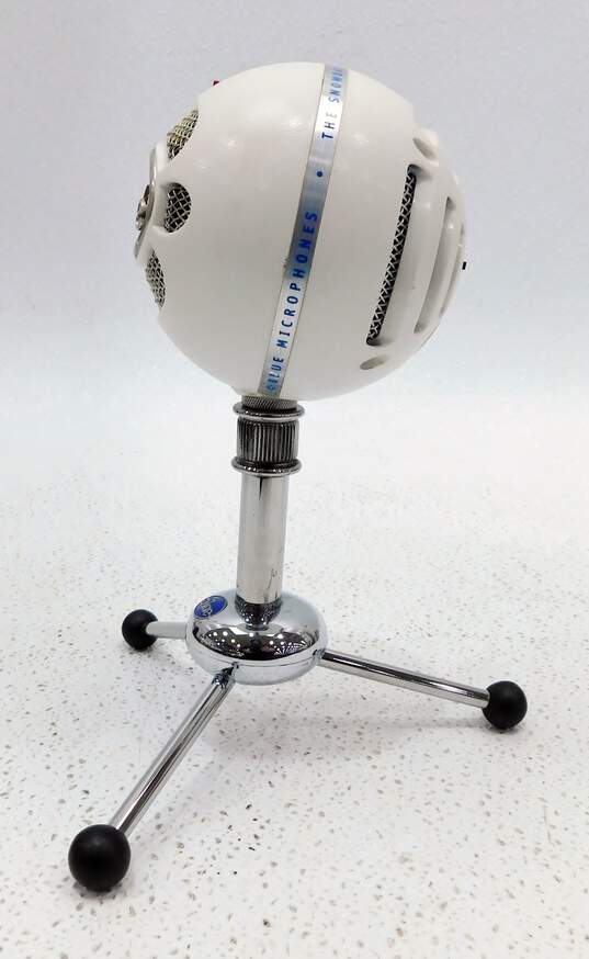 Brand Snowball Model White USB Microphone w/ Built-In Stand image number 5
