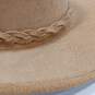 Men's Genuine Leather Tan Hat Size M image number 7
