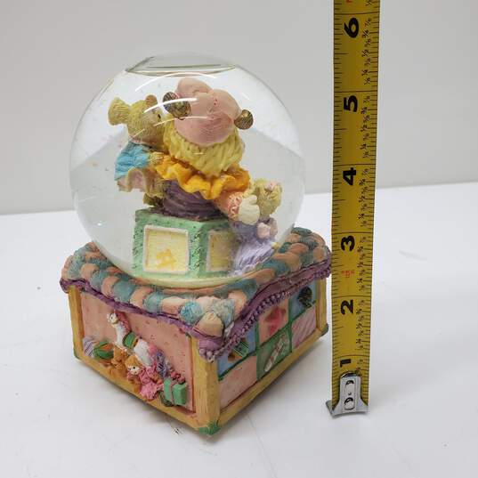 Vintage Clown Jack in the Box And Mice Snow Globe Music Box image number 2