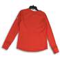 NWT Eddie Bauer Womens Red Crew Neck Long Sleeve Activewear Pullover T-Shirt M image number 2