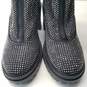 Michael Kors Cyrus Zip Booties Size 9 Black/Silver image number 8