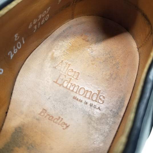 Allen Edmond Black Leather Oxford Shoes sz 9 image number 7