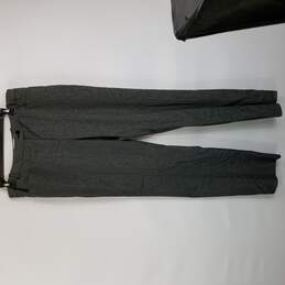 Calvin Klein Women Grey Twill Dress Pants 8