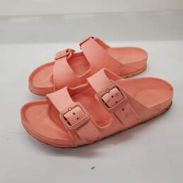 Birkenstock Arizona EVA Peach Slide Sandals Men's Size 5/Women's Size 7 alternative image