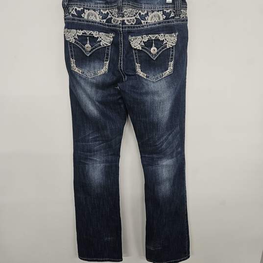 Bongo Bootcut Blue Jeans image number 2