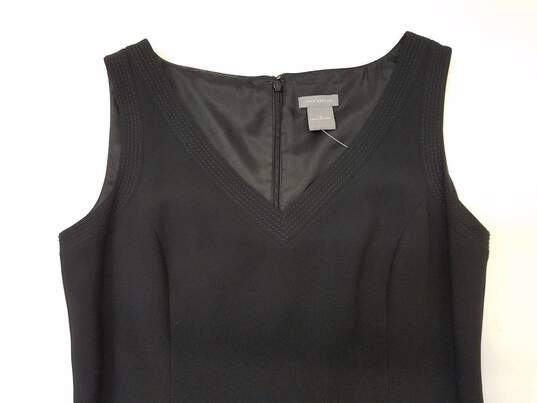Ann Taylor Women's V-Neck Sleeveless Dress Size 0 image number 4