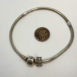 Designer Pandora S925 ALE Sterling Silver Snake Chain Charm Bracelet w/ Box alternative image