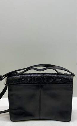Patricia Nash Leather Crossbody Bag Black alternative image