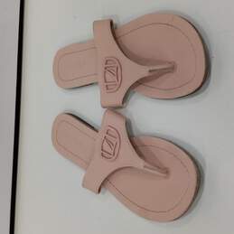 Nautica Women's Pink Leather Sandals Size 7.5