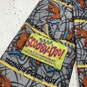 Mens Multicolor Cartoon Print Silk Classic Adjustable Pointed Neck Tie image number 4