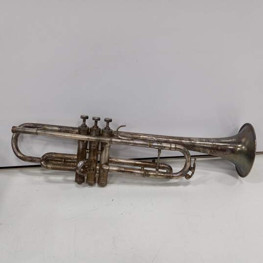 Vintage  Weymann Keystone State Trumpet in Case image number 6