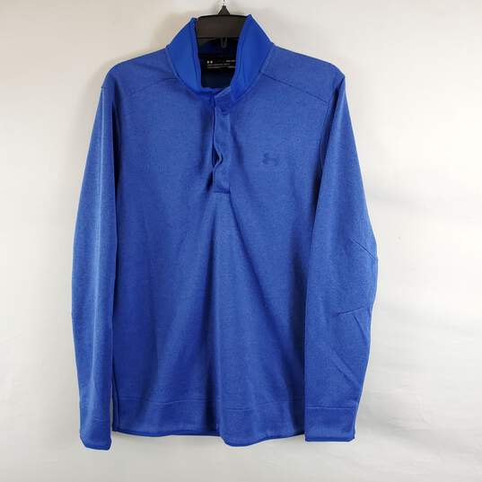 Under Armour Golf Men Blue Sweater M image number 1