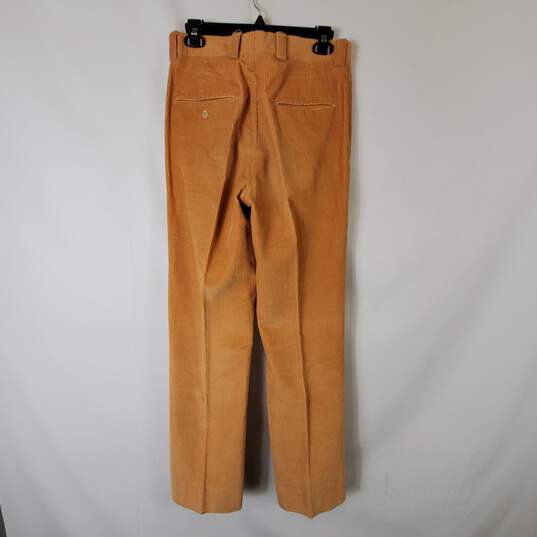 Bill Blass Men Yellow Corduroy 2 Pc Suit Set Sz 39 image number 6