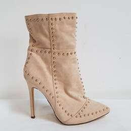 Olivia Ferguson Shoes High Heel Stud Ankle Boot Size 7.5